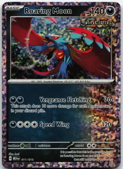 ROARING MOON 011/015 HOLO PROMO MCDONALD'S PROMOS 2024 POKEMON NM - Image 1