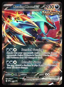 ROARING MOON EX 067 HOLO PROMO SCARLET & VIOLET PROMO POKEMON NM - Image 1