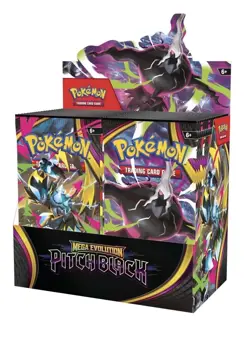Pokemon Mega Evolution Pitch Black Booster Box Factory Sealed Preorder Ship 7/17 - Image 1