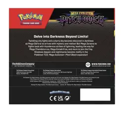 Pokemon Mega Evolution Pitch Black Booster Box Factory Sealed Preorder Ship 7/17 - Image 3