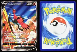 GALARIAN ZAPDOS V 174/198 ULTRA RARE CHILLING REIGN POKEMON NM - Image 3