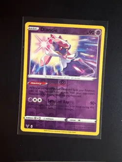 Diancie 079/185 Reverse Holo Rare Vivid Voltage Pokemon Reverse Holo Near Mint - Image 1