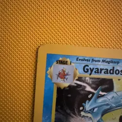 Pokemon TCG Gyarados 6/102 Base Set Stage 1 Water Holo Rare English Card - Image 4