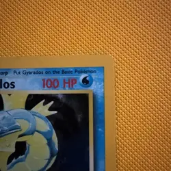 Pokemon TCG Gyarados 6/102 Base Set Stage 1 Water Holo Rare English Card - Image 5