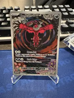 Yveltal 205/182 Pokemon TCG Paradox Rift Illustration Rare NM - Image 1