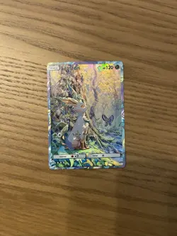 ✨Pokemon Leafeon Textured Doujin Art Card - Image 1