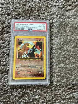 2001 POKEMON GAME ENTEI - REV.FOIL POKEMON 3 MOVIE PROMO PS #34 NM - MT 8 - Image 3
