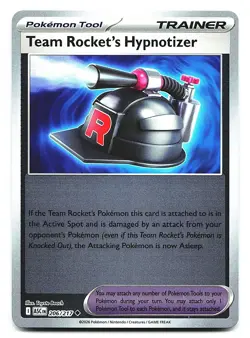 Team Rocket's Hypnotizer ME: Ascended Heroes 206/217 Reverse Holo Pokemon NM - Image 1