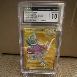 CGC 10 Walking Wake ex SV05 Temporal Forces Hyper Rare Holo 2024 215/162 - Image 1