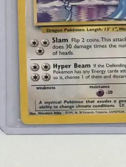 Pokemon TCG Dragonair 22/130 Base Set 2, Good Condition, Rare - Image 5