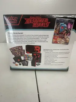 Pokemon Destined Rivals Elite Trainer Box ETB Sealed - Small Tear/Rip See Photos - Image 4
