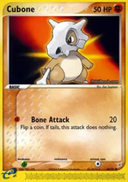 1x Cubone - 40/95 - Common NM-Mint Pokemon EX - Team Magma vs. Team Aqua - Image 1