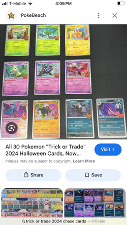 15 trick or trade Pokemon packs from 2024 - Image 3