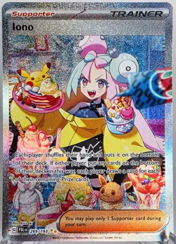 Iono - 269/193 - SV02: Paldea Evolved (PAL) Pokemon Card TCG NM - Image 1