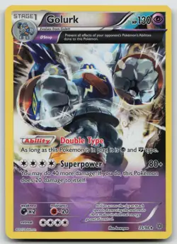 Pokemon Card Golurk (35) Rare XY - Ancient Origins 35/98 (Reverse Holo) - Image 1