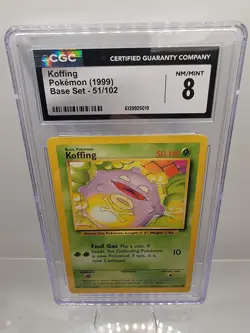 CGC Graded Base Set Pokemon Card Lot – Koffing + Weedle Vintage Bundle (1999) - Image 1
