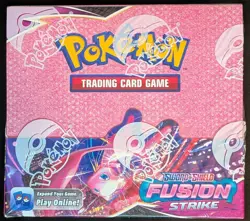 Pokemon Sword & Shield: Fusion Strike Booster Box - Factory-Sealed Booster Box - Image 1