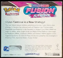 Pokemon Sword & Shield: Fusion Strike Booster Box - Factory-Sealed Booster Box - Image 2
