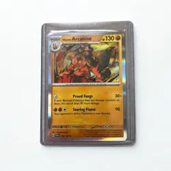 Pokemon TWM Hisuian Arcanine 100/167 Holo Promo Twilight Masquerade - Image 1
