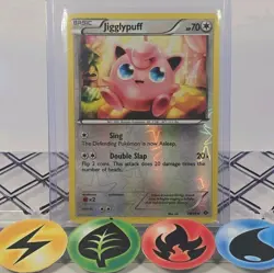Pokemon TCG Jigglypuff 78/99 Next Destinies Reverse Holo 2012 NM - Image 1