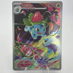 Pokemon Ivysaur 134/132 Me01: Mega Evolution Holo Illustration Rare Full Art - Image 1