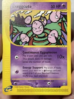 Exeggcute 77/147 Common (Non-Holo) - Aquapolis e-Card - Pokemon TCG 2003 - Image 3