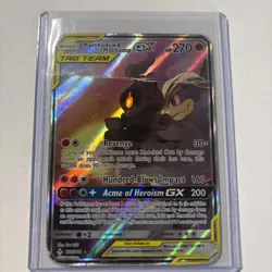 The Pokemon Company Marshadow & Machamp GX 199/214 SM Unbroken Bonds Ultra Rare… - Image 1