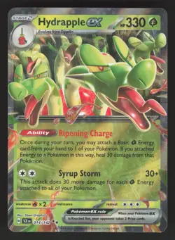 Hydrapple ex 014/142 Pokemon TCG SV07: Stellar Crown NM - Image 1
