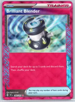 Brilliant Blender 164/191 ACE SPEC Rare Surging Sparks Pokemon Holo Near Mint - Image 1