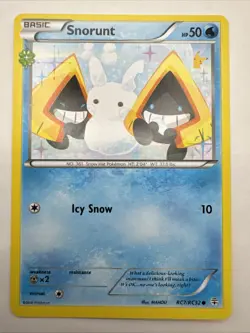 Pokemon TCG Snorunt RC7/RC32 Generations Radiant Collection - Image 1