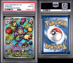 2025 Pokemon Pfl En Ambipom Illustration Rare - Image 3