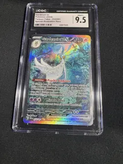 2024 POKEMON PAF EN-PALDEAN FATES SPECIAL ILLUSTRATION RARE GARDEVOIR EX CGC 9.5 - Image 1