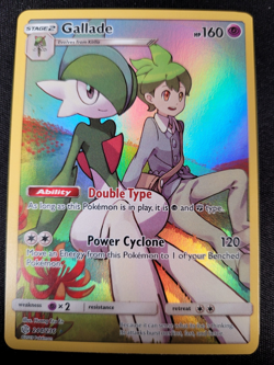 Gallade Pokemon Sun & Moon - Cosmic Eclipse Full Art Secret Rare 244/236 - Image 1