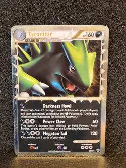 Tyranitar Prime 88/95 Heartgold Soulsilver Unleashed 2010 Pokemon Card - Image 1