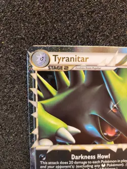 Tyranitar Prime 88/95 Heartgold Soulsilver Unleashed 2010 Pokemon Card - Image 2