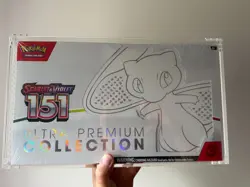 Pokemon TCG 151 Mew Ultra Premium Collection New Factory Sealed (w Acrylic Case) - Image 1