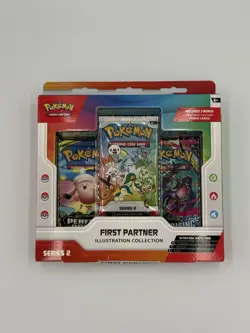 Pokemon TCG First Partners Series 2 Illustration Collection Box - Image 1