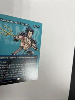 Namor The Sub Mariner Borderless Nonfoil Superhero’s Card #0362 MTG LP - Image 2