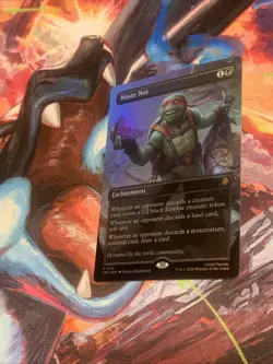 Waste Not (Borderless) Commander: Teenage Mutant Ninja Turtles Foil - NM - Image 2