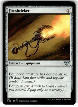 Fireshrieker Commander: Kamigawa: Neon Dynasty Regular MTG - Image 1
