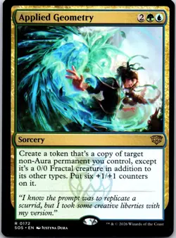 Applied Geometry 172 Rare Secrets of Strixhaven Magic: The Gathering Near Mint - Image 1