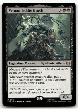 Venom, Eddie Brock #12 (NM) Spider-Man SPE Magic MTG - Image 1