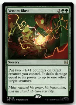 Venom Blast #20 (NM) Spider-Man SPE Magic MTG - Image 1