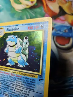 2000 Pokemon TCG Base Set 2 Blastoise 2/130 Holo Rare - Image 3