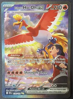 Pokemon TCG - Ethan's Ho-Oh ex 230/182 Sv10: Destined Rivals Holo - Image 1