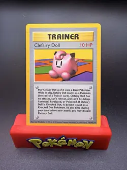 Clefairy Doll "LP" - Shadowless - 70/102 Base Set - Pokemon TCG - 1999 - Image 1