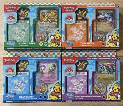 NEW Release Lot Of 4 Pokemon 2025 World Championship 2 Deck Set Factory Sealed - Image 1