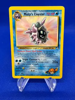 VTG 2000 Pokemon Gym Heroes Misty’s Cloyster 29/132 Regular Rare MP - Image 1