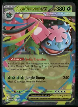 Pokemon - Mega Venusaur ex MEP 013 Promo Mega Evolution NM - Image 1