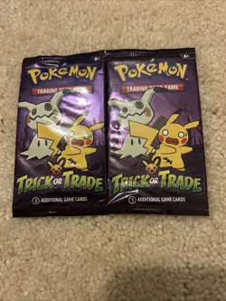 Trick Or Trade BOOster Pack - Set Of 2 - Halloween 2023 Pokemon TCG Cards - Image 1